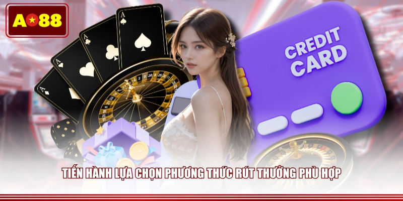 Tiến hành lựa chọn phương thức rút thưởng phù hợp