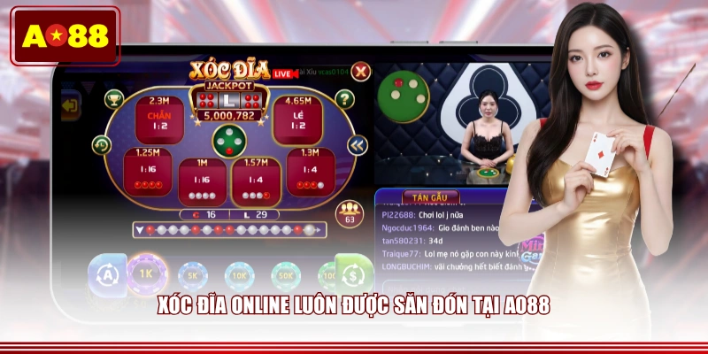 Xóc Đĩa online luôn được săn đón tại AO88